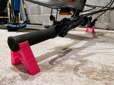 'Jacked Up' Handle Bar Clamp Bike Maintenance Stands
